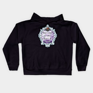 Amulet Don't Start No Shit, Won't Be No Crit. Kids Hoodie